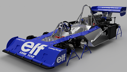 Tyrrell P34 F1��ِ݆܇3D��ģ�D�� STEP��ʽ