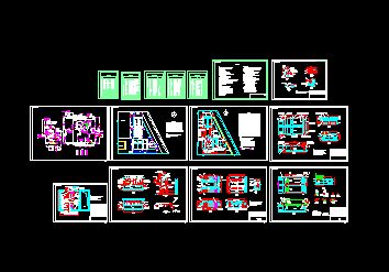 ĳ�������͏Uˮ̎��ȫ��cadʩ���D