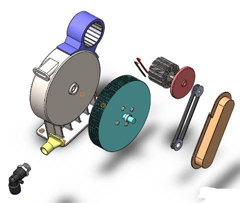 ��˹���u݆�l늙C��ը�D��3D��ģ Solidworks�OӋ