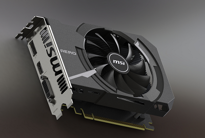 msi RX560 AERO ITX��X�@��ģ��3D�D�� STEP��ʽ