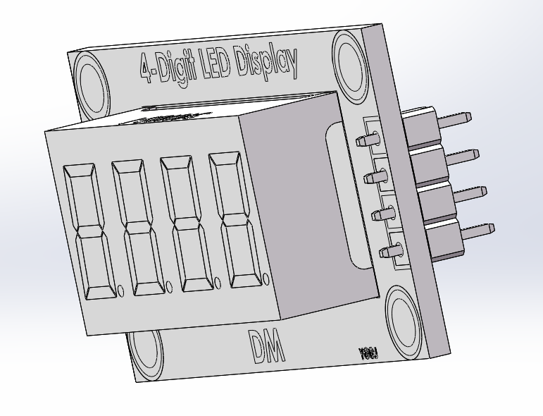 4λ��(sh��)��LED�@ʾ���O(sh��)Ӌģ��