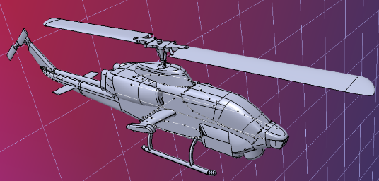 AHһ1W����ֱ���C����ģ��3D�D�� IGS��ʽ