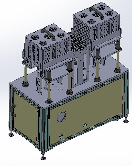 ��(bi��o)��(zh��n)���Ԅ�����TRAY�C(j��)3D�D�� Solidworks�O(sh��)Ӌ