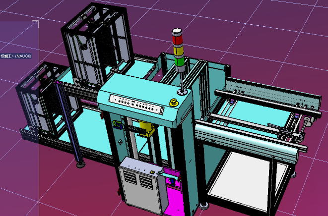 SULD390 PCB Unloader���ϙC3D��ģ�D�� STEP��ʽ