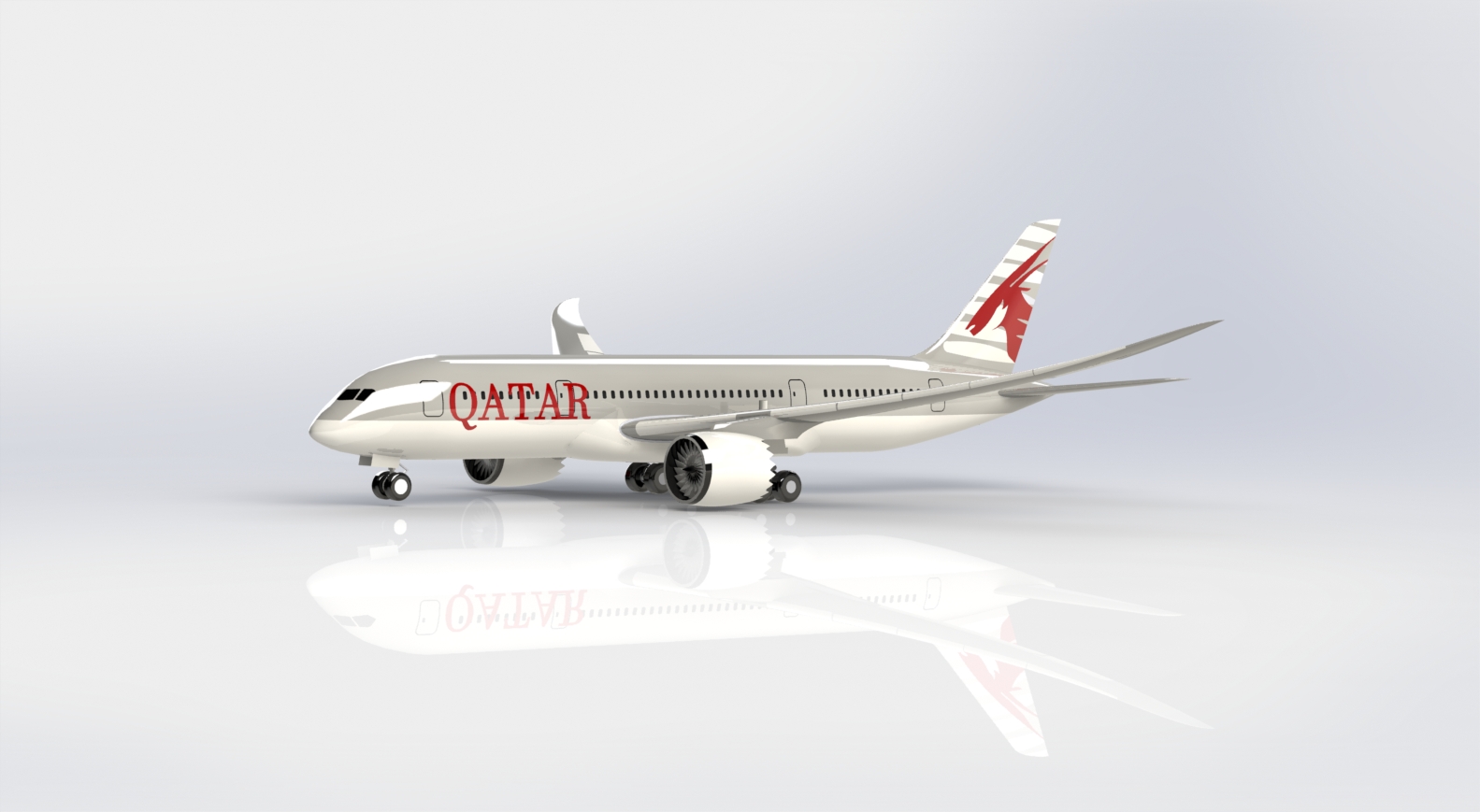 Boeing 787 Dreamline�w�Cģ��3D�D�� Solidworks�OӋ