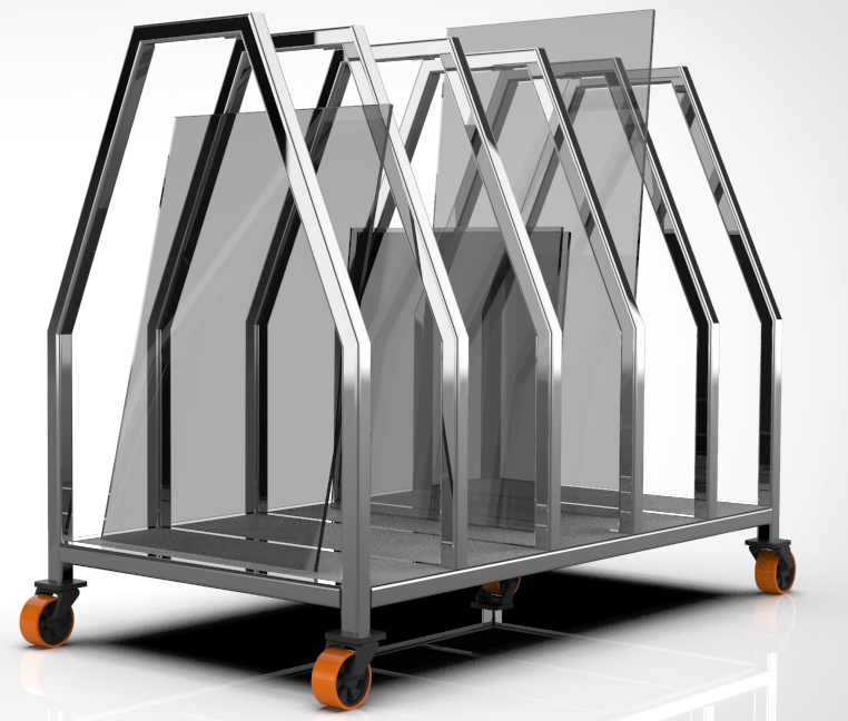 glassһtrolley��������܇3D��ģ�D�� IGS��ʽ