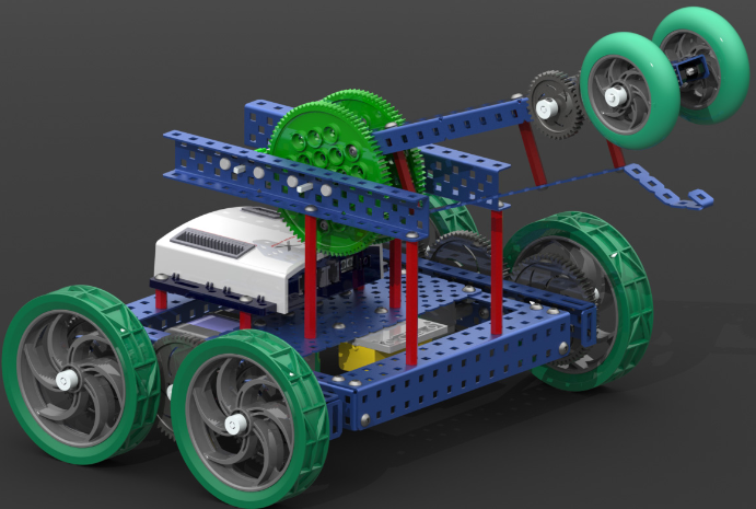 VEX ROBOT 1998��݆�C(j��)����С܇3D�D�� STEP��ʽ