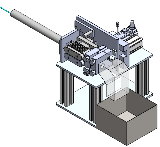 AUTO TUBING CUTTER�Ԅ��йܙC��3D��ģ�D�� STEP��ʽ