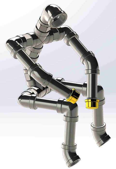 ���ιܵ��_���Y��ģ��3D�D�� Solidworks�OӋ