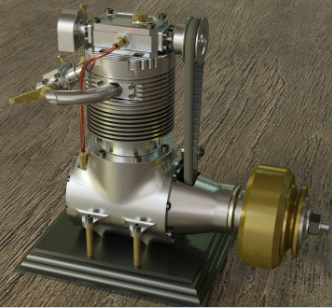 NE15S�ě_�̃�ȼ�C3D��ģ�D�� Solidworks�OӋ