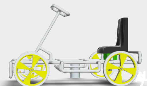 Buggy pvc��С܇�Y��3D�D�� STEP��ʽ