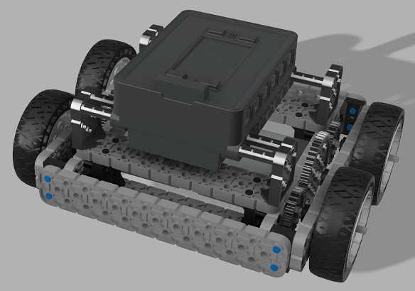 Vex IQƴ�b����(d��ng)С܇(ch��)3D��(sh��)ģ�D�� STEP��ʽ