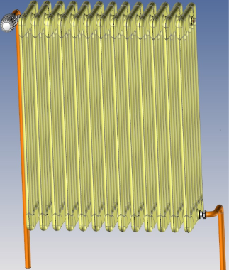 Radiateur fonte�T�ɢ����ɢ���ģ��3D�D�� x_t stp��ʽ