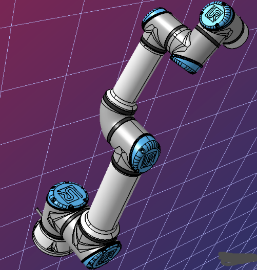 ͨ�ÙC����UR16E�Cе��3D��ģ�D�� STEP��ʽ