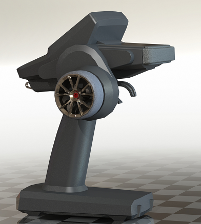 FUTABA 4PX�b�����⚤ģ��3D�D�� Solidworks�OӋ ��STEP x_t��ʽ