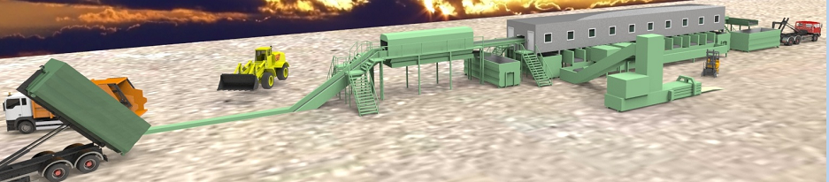 waste sorting plant�U���Sģ��3D�D�� x_t��ʽ