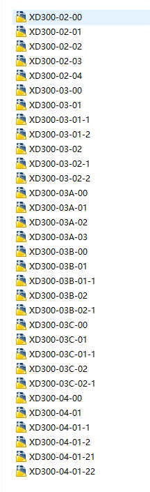 XD300�՚�ݔ��б��CADȫ�׈D