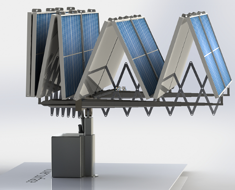 lunarһtorch���ۯB����܇̫��ܰ�3D��(sh��)ģ�D�� Solidworks�O(sh��)Ӌ