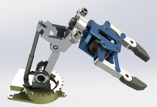 3���ɶ��ŷ�늙C(j��)�(q��)��(d��ng)��צ�ΊA����3D��(sh��)ģ�D�� Solidworks�O(sh��)Ӌ(j��)