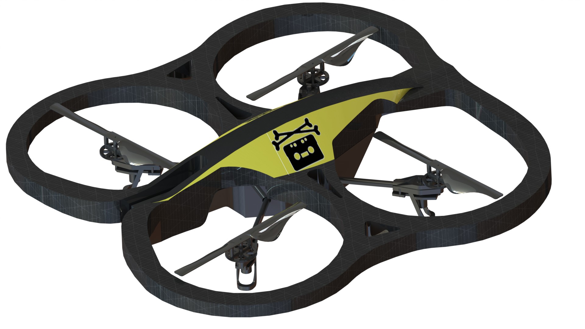Drone 2.0���S�o�˙C�w����3D��ģ�D�� Solidworks�OӋ ��STP