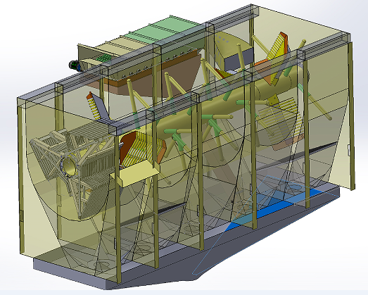 Sugar Beet Washing Machine�����ϴ�C3D��(sh��)ģ�D�� Solidworks�O(sh��)Ӌ