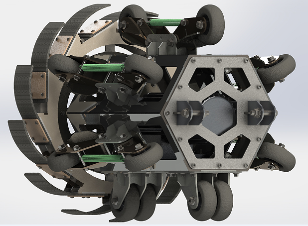 Tube Grinding Robot�ܵ��C����3D��ģ�D�� Solidworks�OӋ