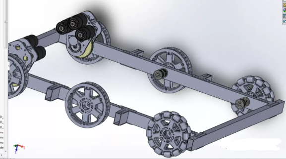 FRC west coast drive�C����܇�ױP���3D�D�� Solidworks�OӋ