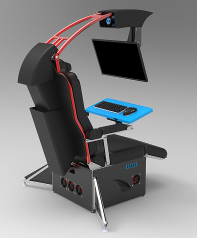 GAMING CHAIR���I(y��)�Α���3D��(sh��)ģ�D�� Solidworks�OӋ ��STEP