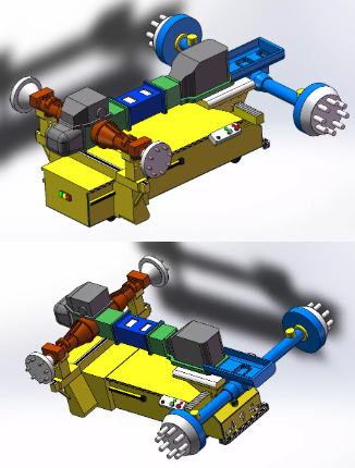 AGCС܇AGVС܇3D��ģ�D�� Solidworks�OӋ