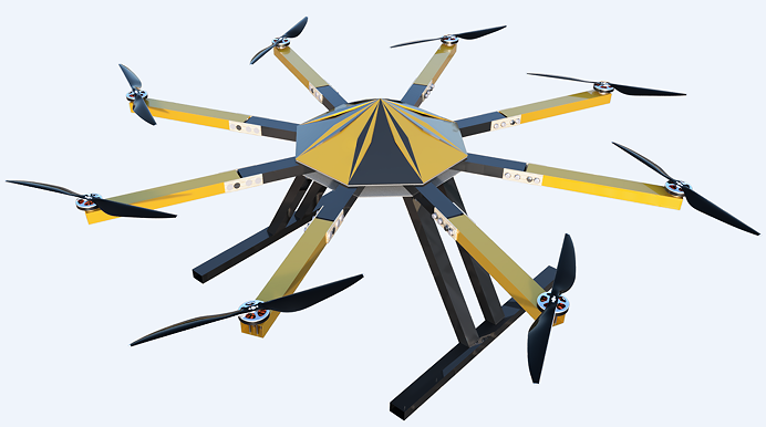 droneһ402���װ��S�o�˙Cģ��3D�D�� STEP��ʽ