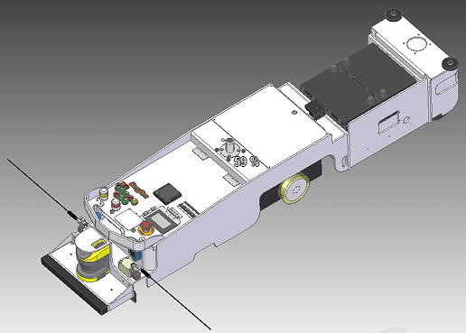 AGV 2WD AGVС܇ģ��3D�D�� x_t��ʽ