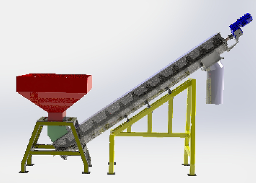 screw conveyor����ݔ�͙C3D��ģ�D�� STEP��ʽ