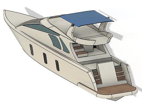 ��ͧ��������3D�D�� STEP STL��ʽ