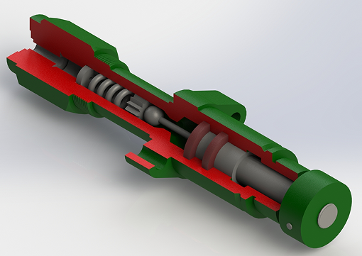 Oil Valve���y3D��ģ�D�� Solidworks�OӋ