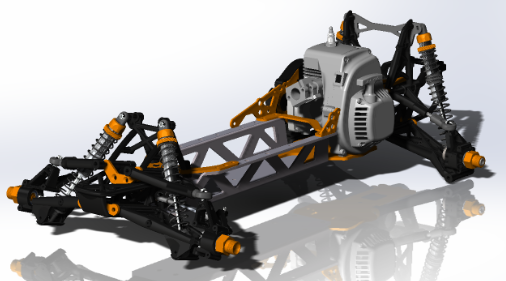 Baja 5BԽҰ(��(j��ng)��)܇ģ3D�D�� Solidworks�O(sh��)Ӌ(j��) ��STP