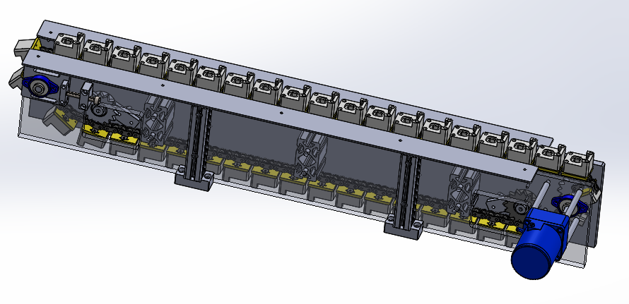 CHAIN CONVEYOR�ʽݔ�͙C�Y��3D�D�� STEP��ʽ