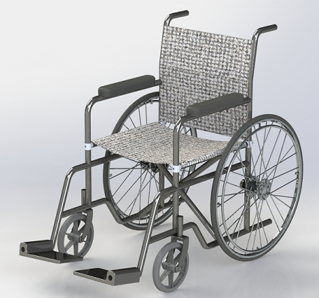 wheelһchair݆�ο�ܽY��3D�D�� x_t��ʽ