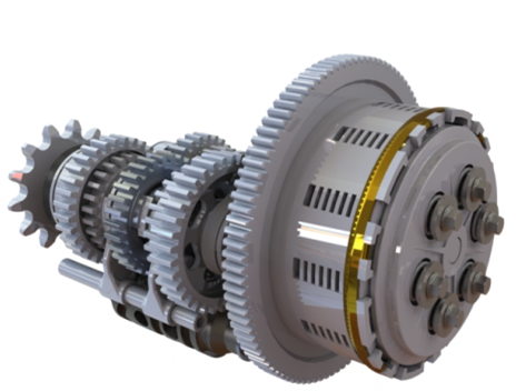 Suzuki T250R�x������׃����Y��3D�D�� Solidworks�OӋ