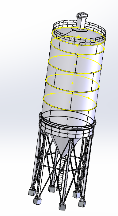 1000t��ú��ˮ��Ͳ�}