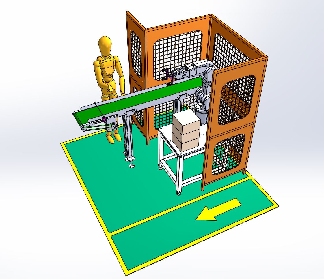 Moving Box����ݔ�;�ģ��3D�D�� STEP��ʽ