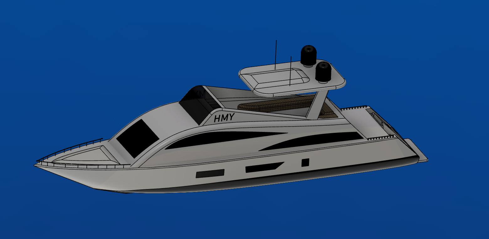 ��ͧ����ģ��3D�D�� STP STL��ʽ