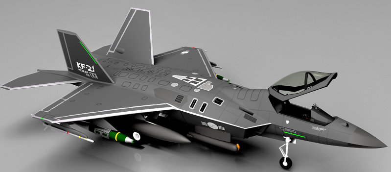 KFһ21 Boramae�n������𶷙C����ģ��3D�D�� STEP��ʽ