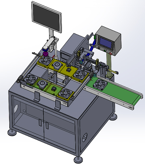 ���IС�L��CCD�z�y�N��һ�w�C3D��ģ�D�� Solidworks�OӋ