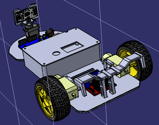 3D robotic Car�������С܇3D��ģ�D�� STEP��ʽ