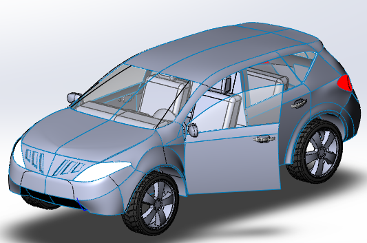 SUV�I܇����ģ��3D�D�� Solidworks�OӋ