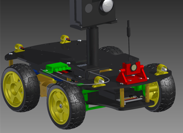 ǰ�D�����ܙC����܇3D��ģ�D�� INVENTOR�OӋ ��STP��ʽ(1)