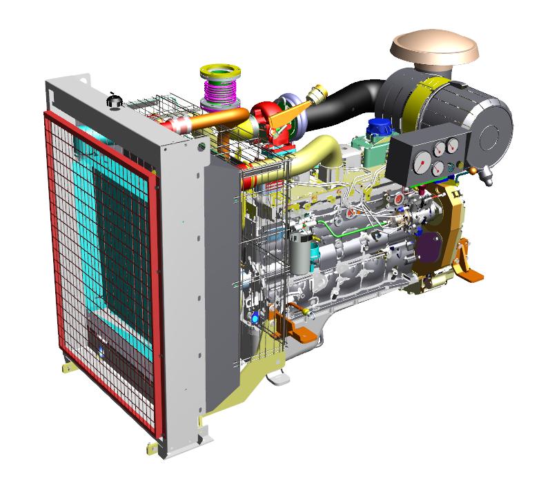 247KW���͙C(�l�әC)ģ��3D�D�� IGS��ʽ