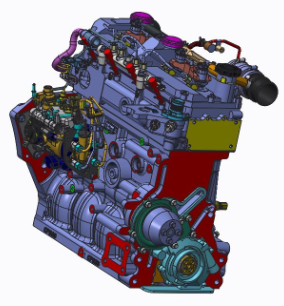 Internal Combustion��ȼ�C�l�әC3D��ģ�D�� STP��ʽ