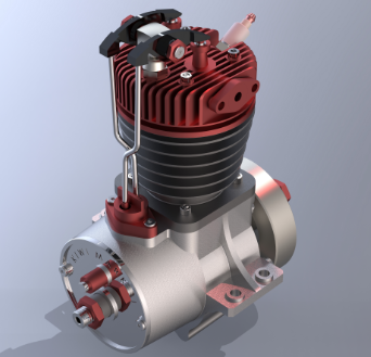 Small Gas EngineС��ȼ��l�әC3D��ģ�D�� STEP��ʽ