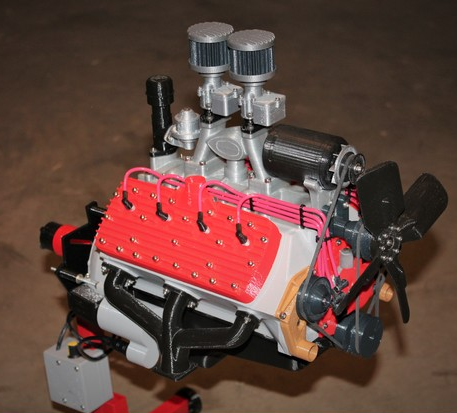 ���ؽ����flathead V8�l�әC3D��ӡ�D�� STL��ʽ